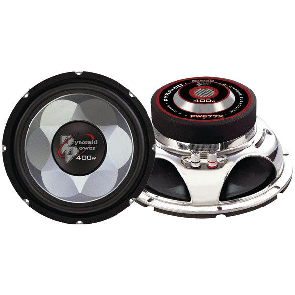 Pyramid Car Audio Pw877x Power Series Subwoofer (8", 400 Watts)