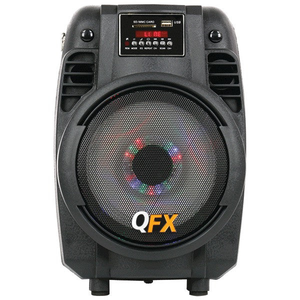 Qfx Pbx-710700btl 6.5" Portable Bluetooth Party Pa Speaker