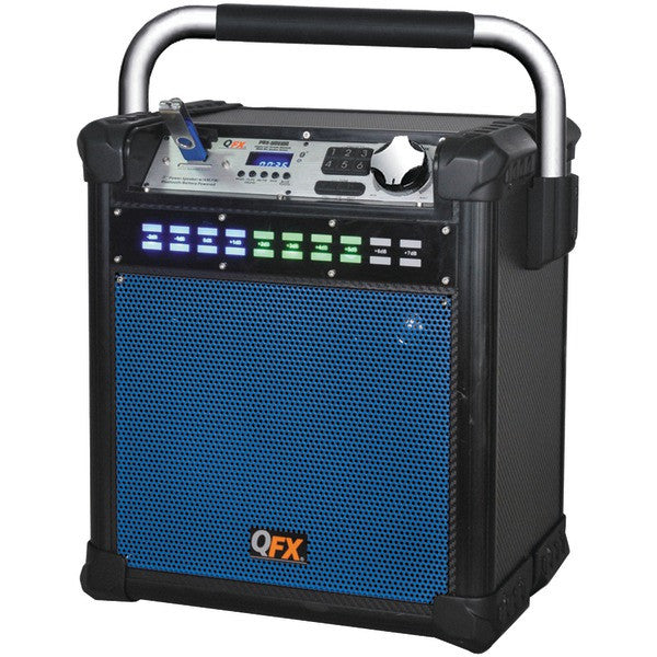 Qfx Pbx-508100 Blue Bluetooth All-weather Party Speaker (blue)