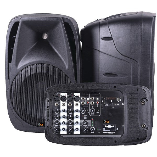 Qfx Sm-210 Bluetooth Dj Mixer System