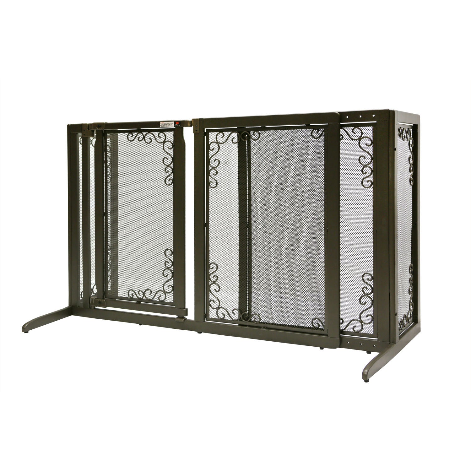 Richell R94912 Deluxe Freestanding Mesh Pet Gate