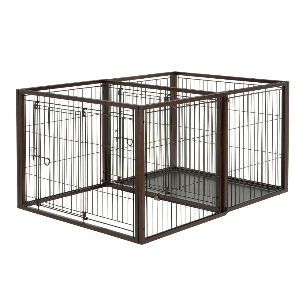 Richell R94925 Flip To Play Pet Crate