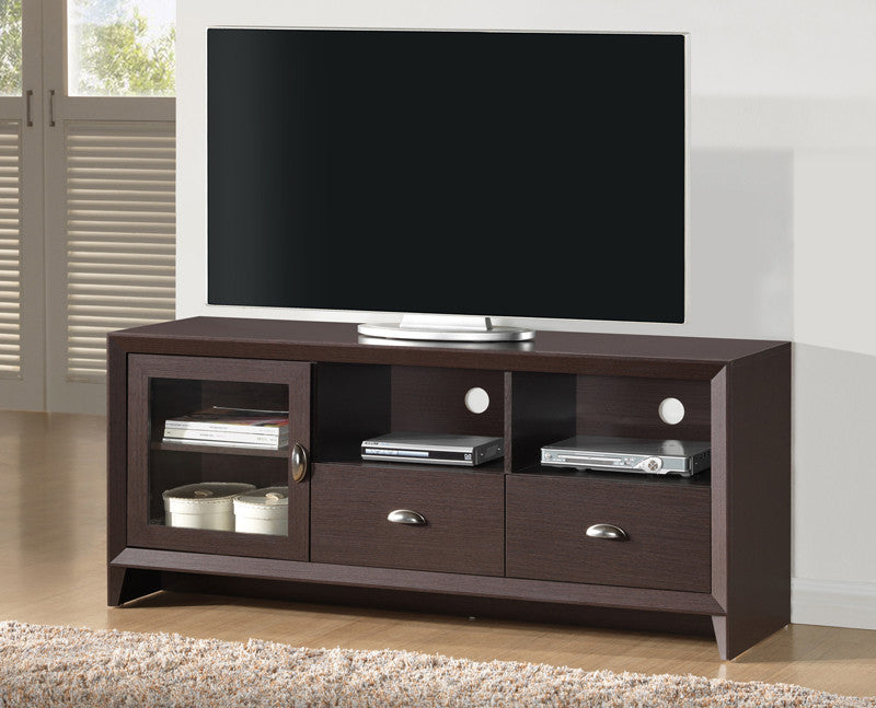 Techni Mobili Rta-8807-wn Modern Tv Stand With Stotage For Tvs Up To 65". Color: Wengue