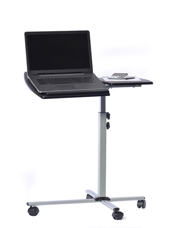 Techni Mobili Rta-b003-gph06 Rolling Adjustable Laptop Cart. Color: Graphite