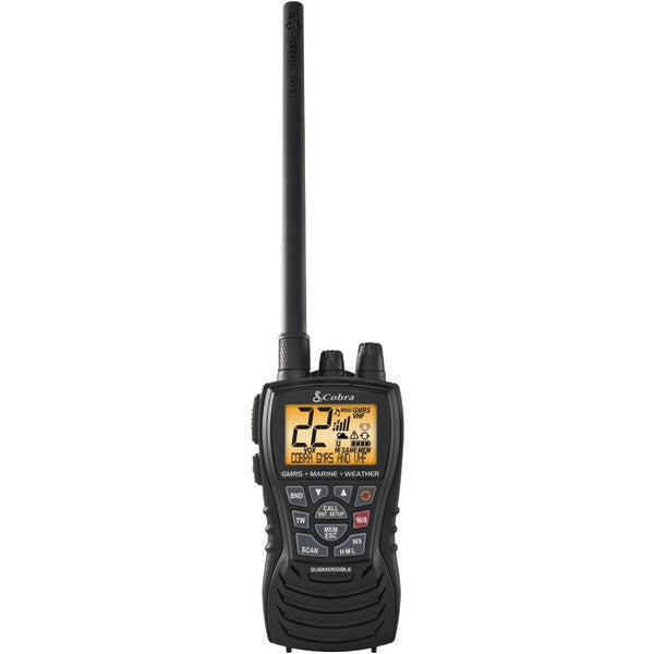 Cobraselect Mr Hh450 Dual Combination Vhf & Gmrs Radio