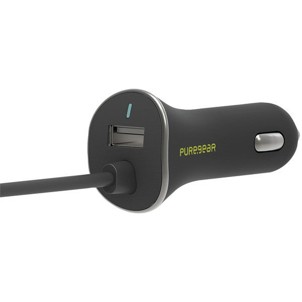 Puregear 10874vrp Usb-a To Usb-c Car Charger (black)