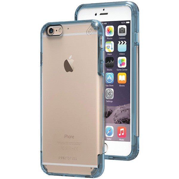 Puregear 11201vrp Iphone 6 Plus/6s Plus Slim Shell Pro Case (clear/blue)