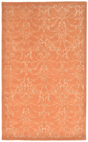 Trans-Ocean Imports SEV46965417 Seville Collection Orange Finish Indoor Rug