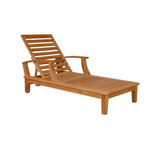 Anderson Teak Sl-109 Brianna Sun Lounger W/ Arm