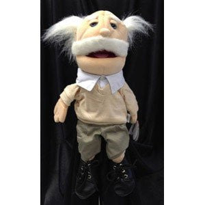 Sunny & Co Toys Gl1819 Sunny Toys Gl3819 14 In. Dr Einstein, Glove Puppet