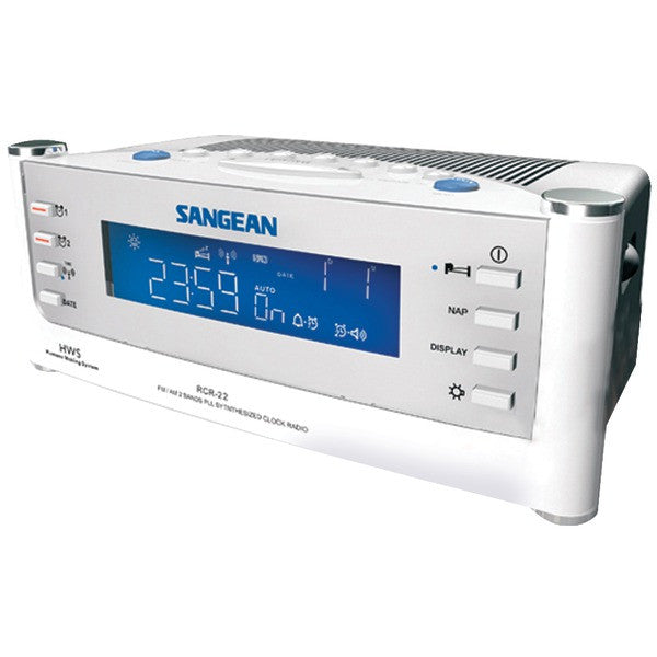 Highside Chemicals Rcr22 Am/fm Atomic Clock Radio With Lcd Display
