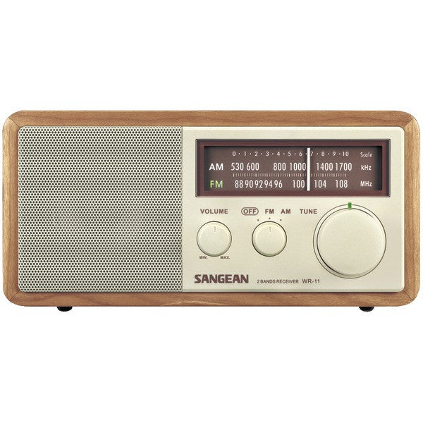 Highside Chemicals Wr11 Wood Cabinet Am/fm Tabletop Radio