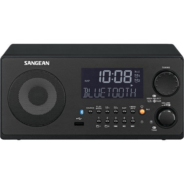 Highside Chemicals Wr22bk Fm-rbds/am/usb Bluetooth Digital Tabletop Radio With Remote