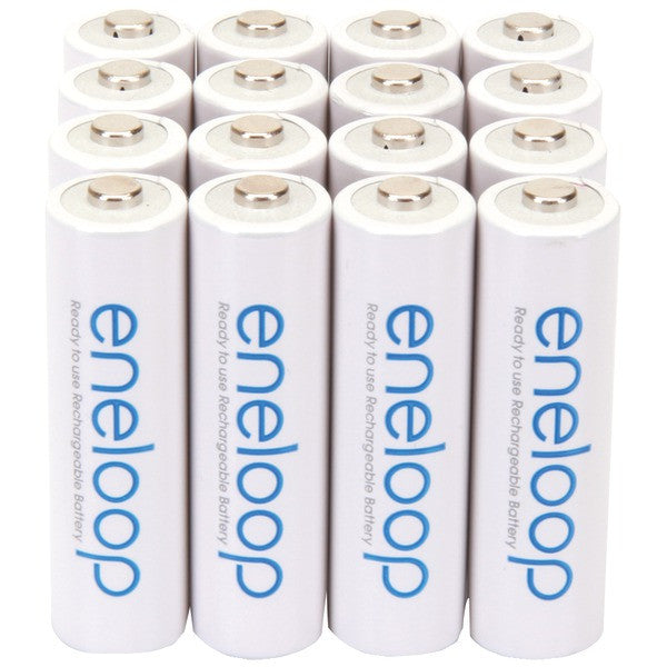 Eneloop Bk-3mcca16ba Eneloop Batteries (aa; 16 Pk)
