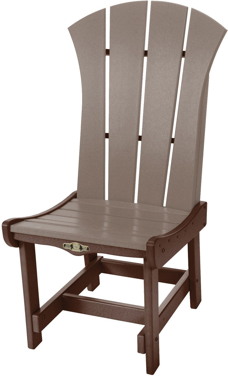 Pawleys Island Hammocks Srdc1choww Sunrise Dining Chair-chocolate/weatherwood (w 24 X H 41.5 In.)