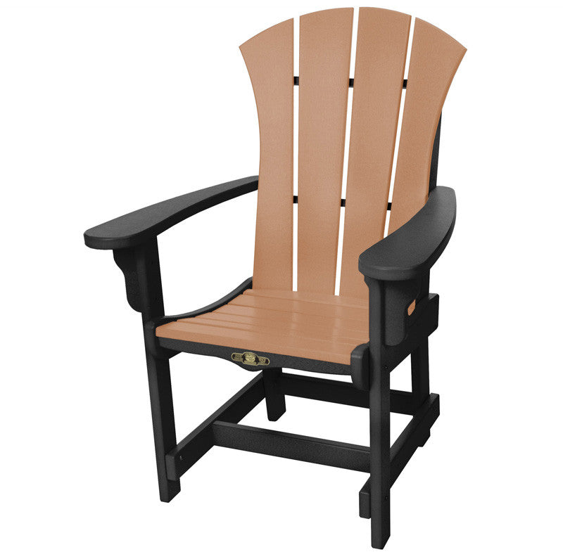 Pawleys Island Hammocks Srdca1blkcd Sunrise Dining Chair W/ Arms-black/cedar (w 28.5 X H 41.5 In.)