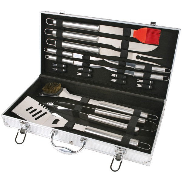 Chefs Basics Hw5305 18-piece Stainless Steel Bbq Set