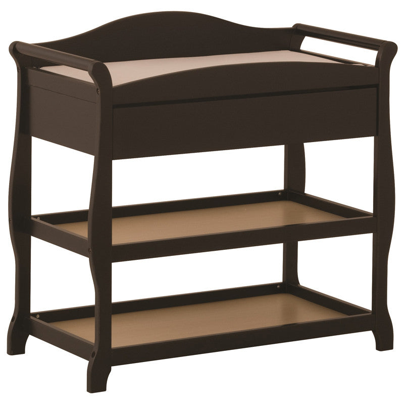 Storkcraft 00524-58b Aspen Infant Changing Table-black