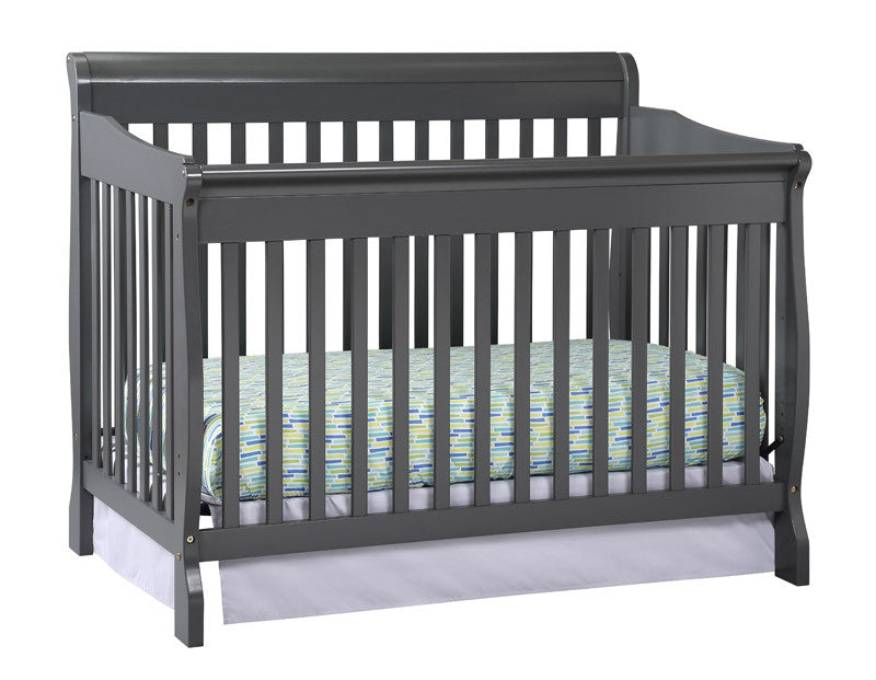 Storkcraft 04587-45g Modena Fix Side Convertible Crib-gray