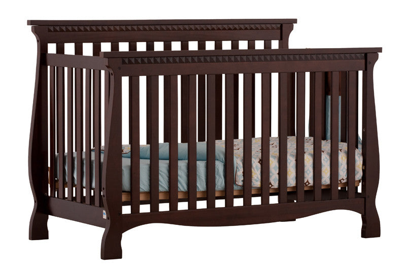 Storkcraft 04587-139 Venetian Fixed Side Convertible Crib-espresso