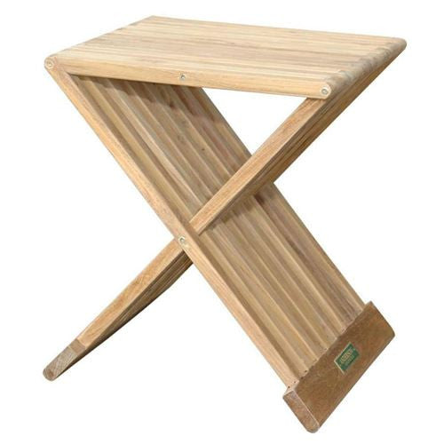 Anderson Teak Tbf-016s Marilla 16" Side Folding Table