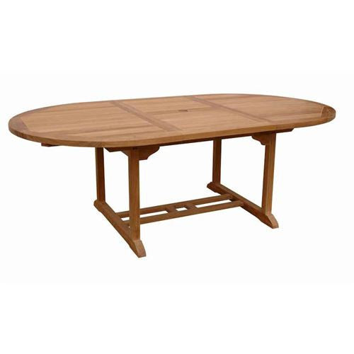 Anderson Teak Tbx-087vt 87" Oval Extension Table