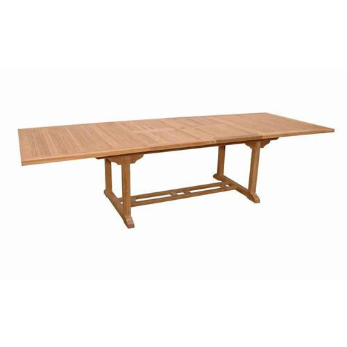 Anderson Teak Tbx-117rd Valencia 117" Rectangular Double Extension Table