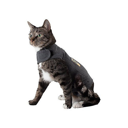 Thundershirt Cat Large Shirt Grey