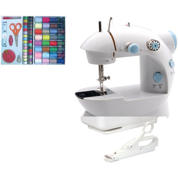 Michley Lil’ Sew & Sew Lss-202c Portable Mini Sewing Machine (with Sewing Kit & Electric Scissors)