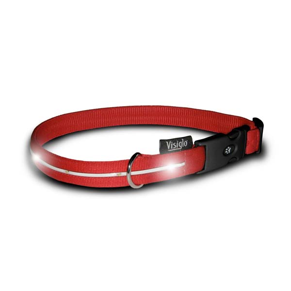 Visiglo V305 Nylon Collar With Led Lights