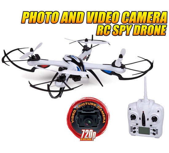Prowler Spy Drone Video Camera And Photo Rc Quadcopter