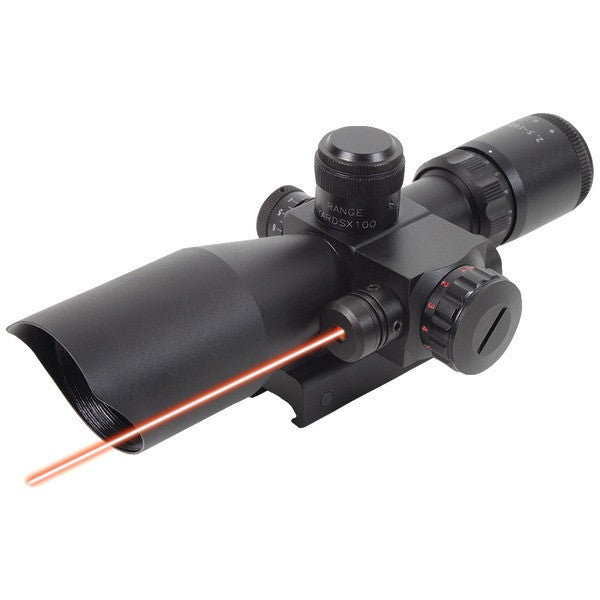 Firefield Ff13011 2.5–10 X 40mm Riflescope With Laser (red)