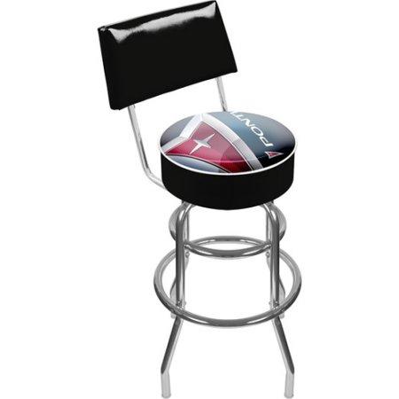 Gm1100-pc Pontiac Padded Swivel Bar Stool With Back