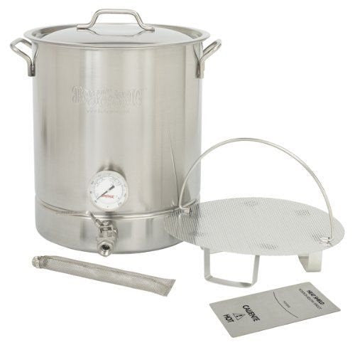 Bayou Classic 10-gal. Brew Kettle Set, Stainless, 40-qt. 800-410 Kettle