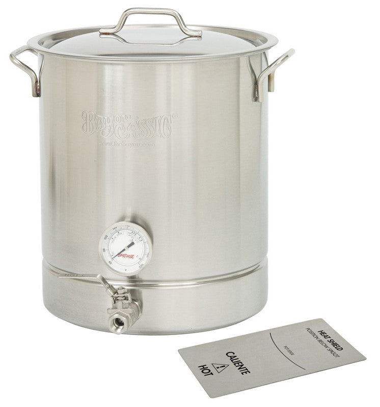 Bayou Classic 16-gal. Brew Kettle Set, Stainless, 64-qt. 800-464 Kettle