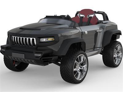 Henes Br-t870-black Broon T870 4x4 Ride-on Car 24v With Tablet (rc) Black