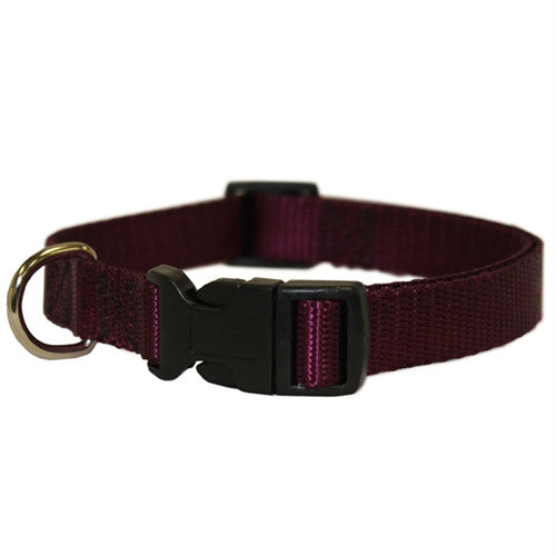 Majestic Pet Products 18in - 26in Adjustable Collar Burgundy, 100-200 Lbs Dog By Majestic Pet Products