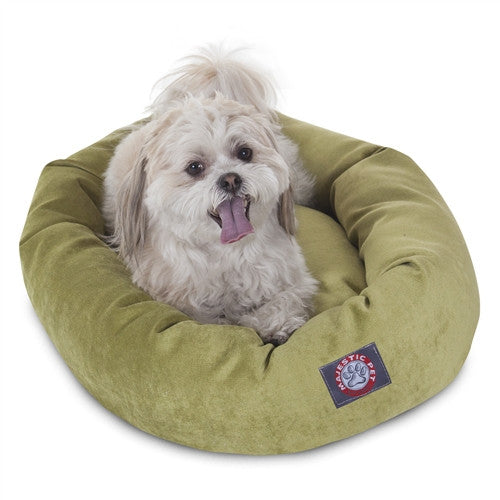 Majestic Pet Products 24" Apple Villa Collection Micro-velvet Bagel Bed By Majestic Pet Products