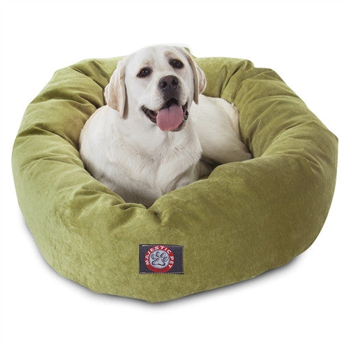 Majestic Pet Products 40" Apple Villa Collection Micro-velvet Bagel Bed By Majestic Pet Products