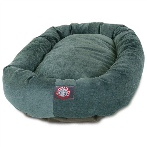 Majestic Pet Products 52" Azure Villa Collection Micro-velvet Bagel Bed By Majestic Pet Products