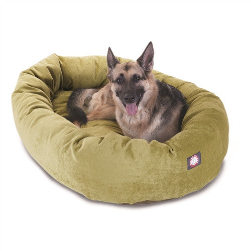 Majestic Pet Products 52" Apple Villa Collection Micro-velvet Bagel Bed By Majestic Pet Products