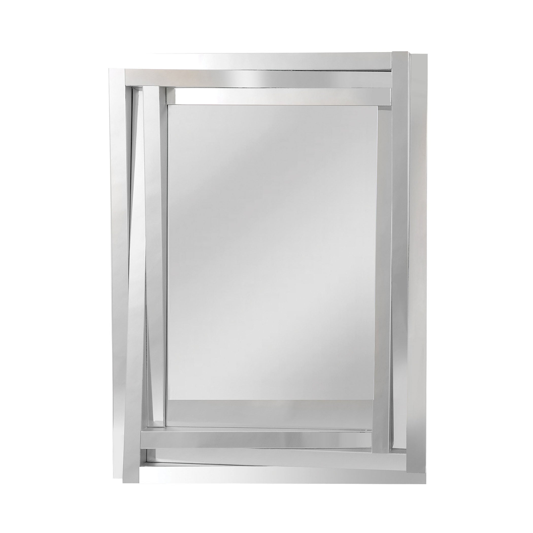 Mirror Masters Mg3703-0000 Tiverio Collection Clear Finish Wall Mirror