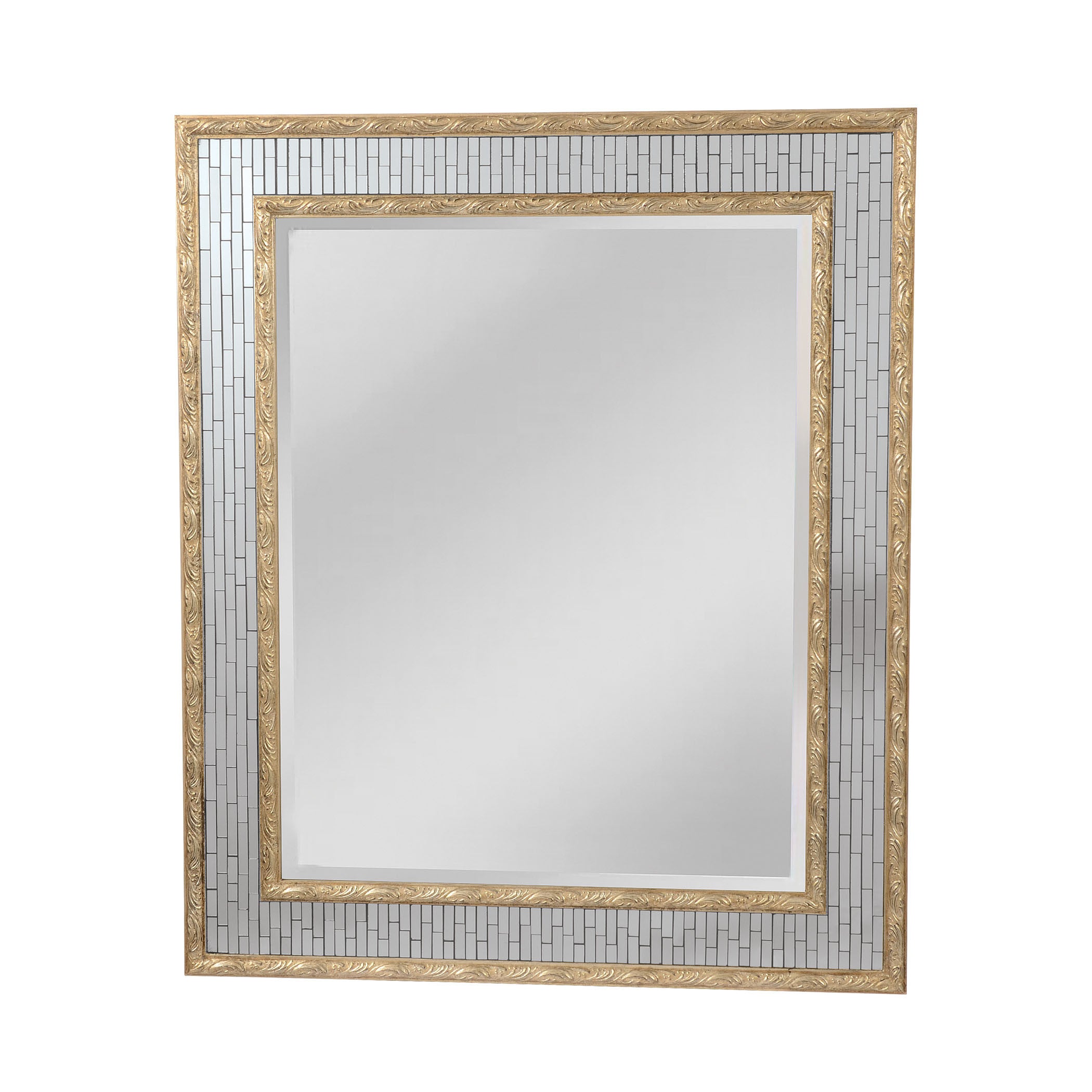 Mirror Masters Mg4030-0078 Ambrose Collection Antique Silver Finish Wall Mirror