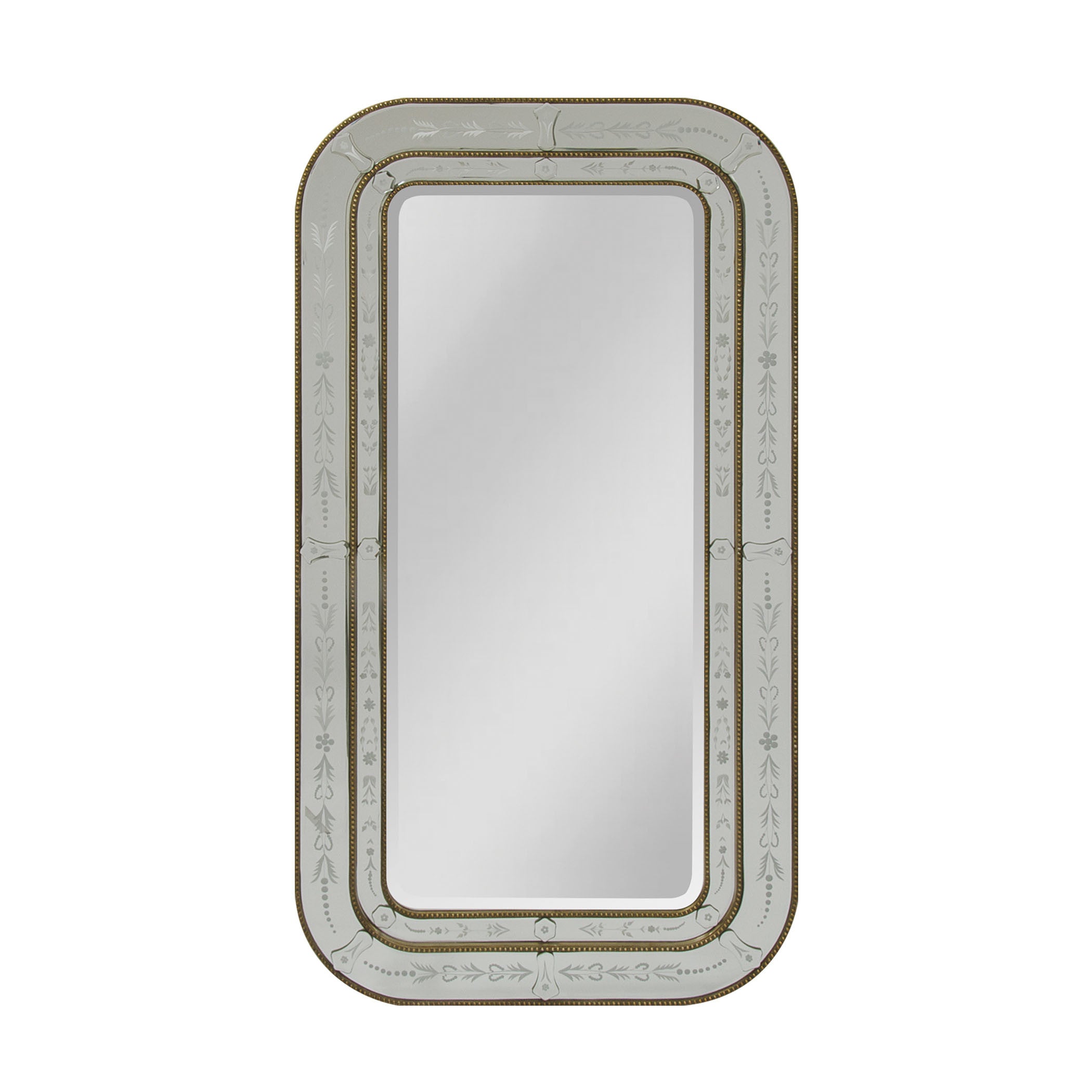 Mirror Masters Mg5692-0081 Garner Collection Silver,gilt Gold Finish Wall Mirror