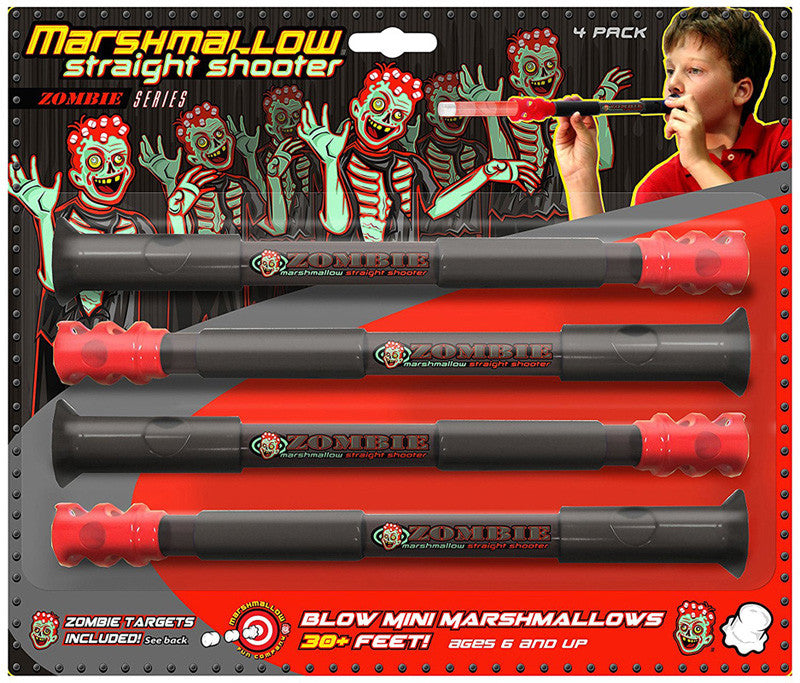Marshmallow Fun Z Straight Shooter 4 Pack 9120 Shooter