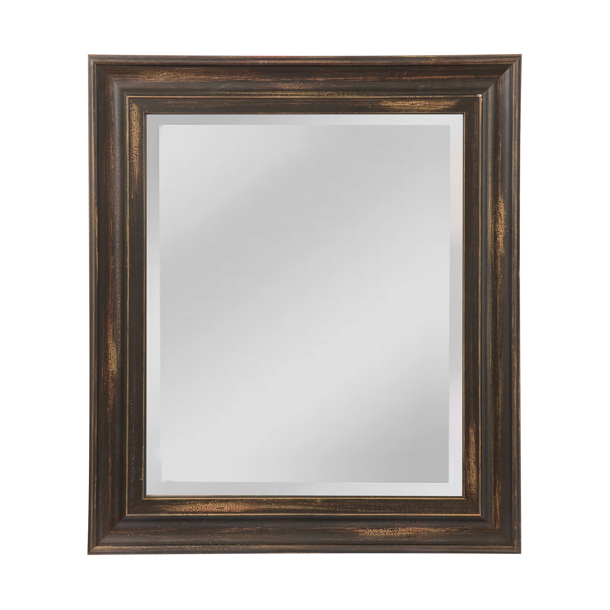 Mirror Masters Mw1100a-0056 Edison Collection Distressed Medium Bronze Finish Wall Mirror