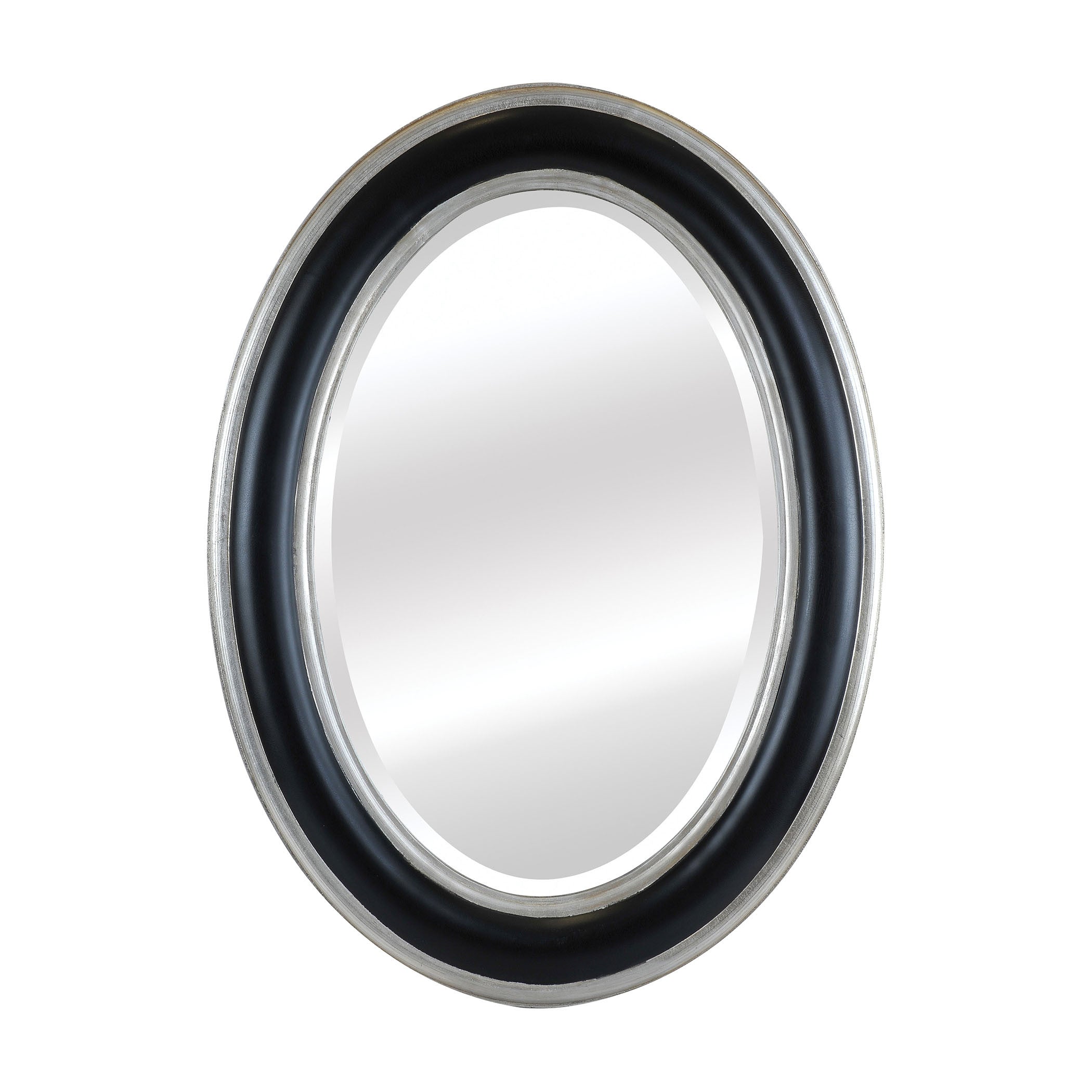 Mirror Masters Mw1640a-0074 Clyburn Collection Antique Silver,matte Black Finish Wall Mirror