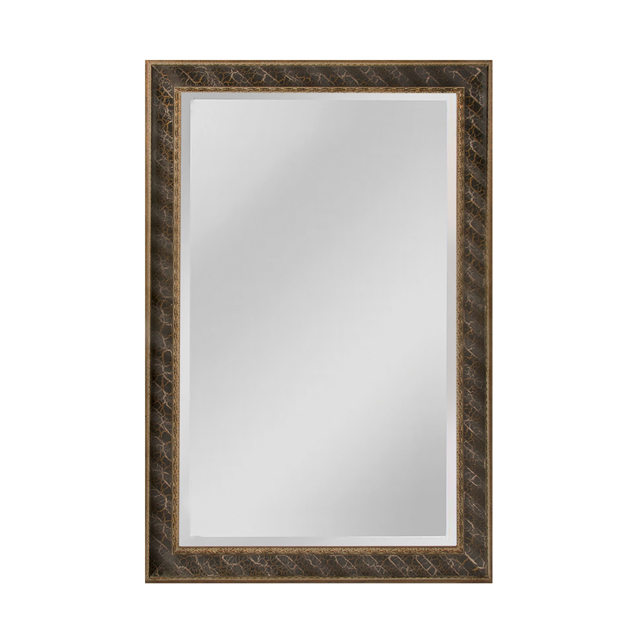 Mirror Masters Mw4024b-0052 Clearfield Collection Light Antique Silver,gold,black Finish Wall Mirror
