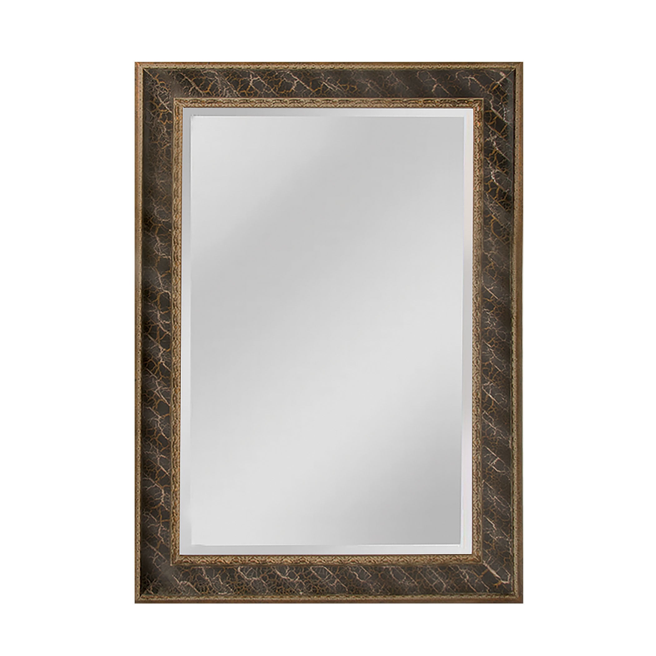 Mirror Masters Mw4024c-0052 Clearfield Collection Light Antique Silver,gold,black Finish Wall Mirror