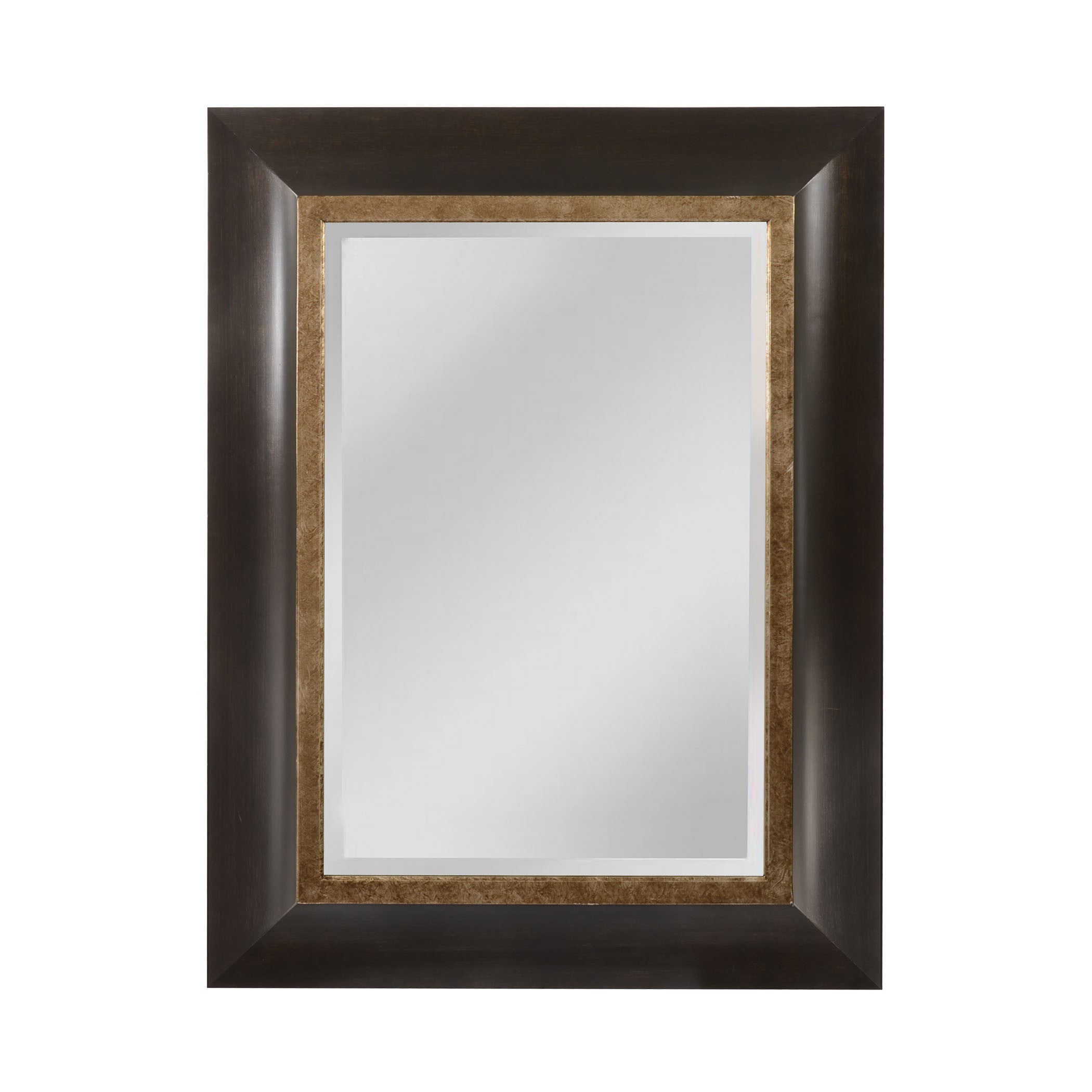 Mirror Masters Mw4034-0024 Lyddington Collection Black,silver,gold Finish Wall Mirror
